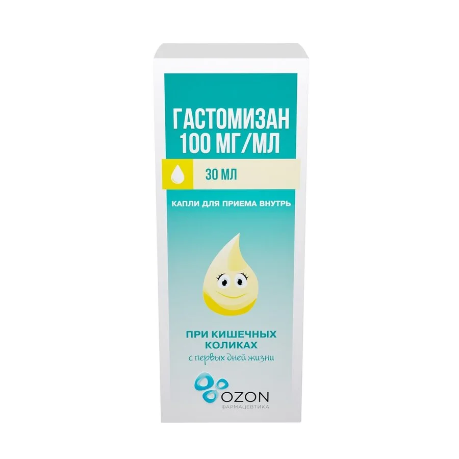 Гастомизан капли 100 мг / мл 30 мл