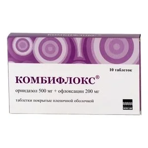 Комбифлокс таб. п/о 500+200 мг 10 шт