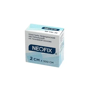 Пластырь Неофикс медицинский На Тканой Основе 2×500 см