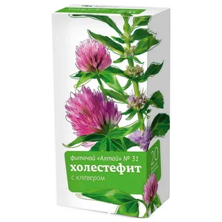 Фиточай Алтай №31 Холестефит С Клевером Ф/П 2 гр 20 шт
