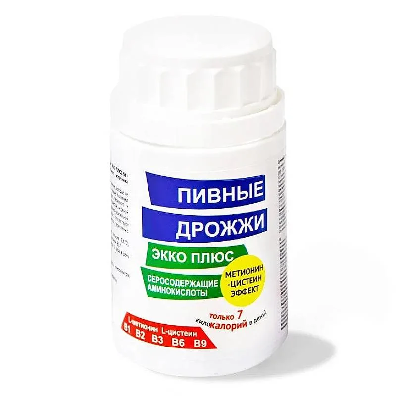 Дрожжи С Серой (Метионин-Цистеин Эффект) таблетки 0,45 гр. 60 шт
