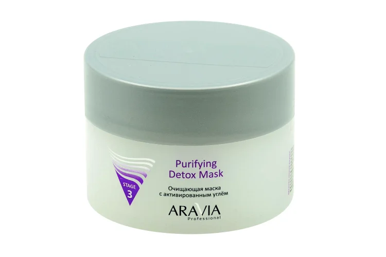 Маска Aravia Professional с активированным углём очищающая 150 мл