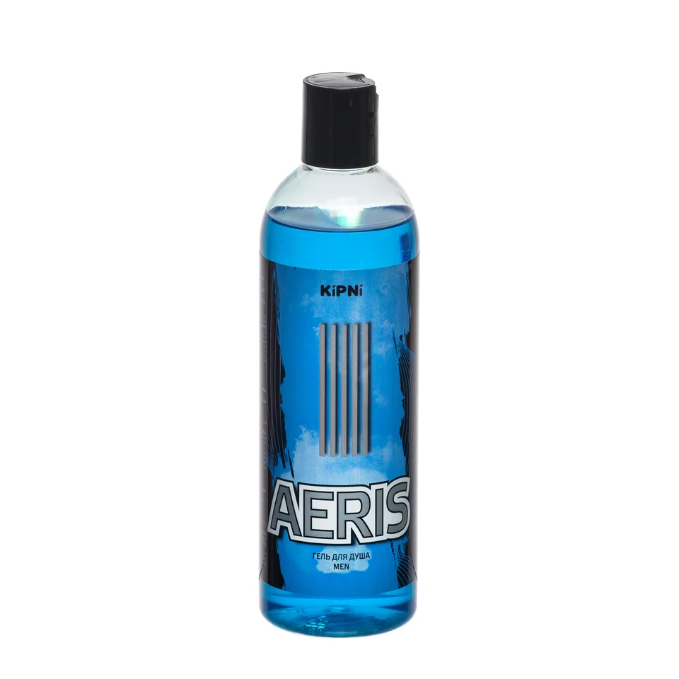 KiPNi Гель для душа мужской Aeris диск-топ 0,375 л