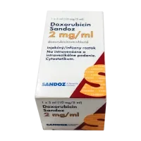 Доксорубицин Sandoz 2 мг / мл 5 мл (10 мг) Словения / Австрия