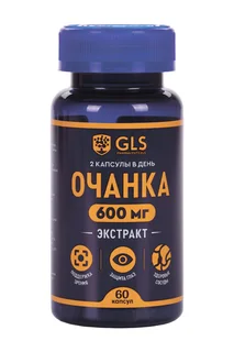 Экстракт очанки GLS 400 мг 60 шт капсулы