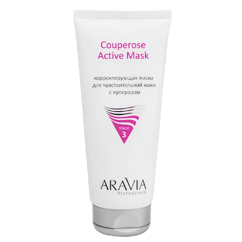 Aravia Professional Корректирующая маска для чувствительной кожи с куперозом Couperose Active Mask 200 мл