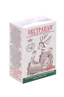 Напиток Экстрапан №4 против опухолей ананас / гранат / чага 5 шт пакеты