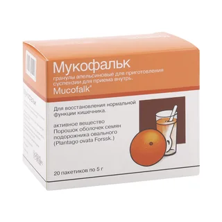 Мукофальк апельсин саше 5 гр 20 шт