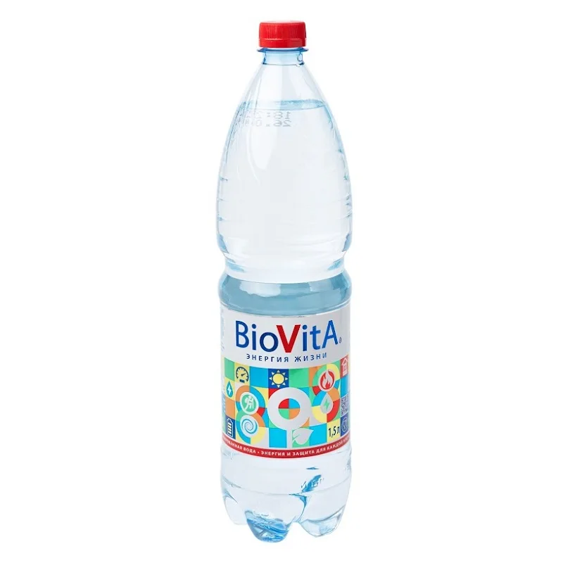 Биовита Вода Питьевая Для Детского Питания 3+ без Газа 1,5Л Пластик