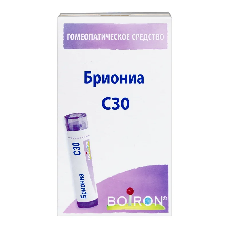 Бриониа С30 гранулы гомеопатические 4 гр