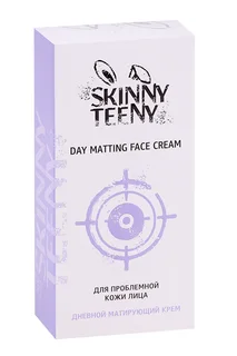 Крем Skinny Teeny Акнестоп дневной матирующий для проблемной кожи лица 30 мл