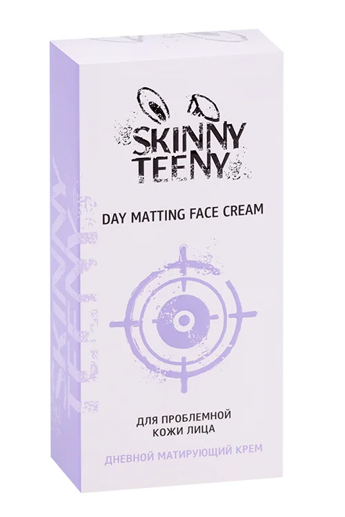 Крем Skinny Teeny Акнестоп дневной матирующий для проблемной кожи лица 30 мл