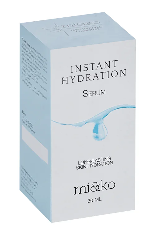 Сыворотка для лица mi&ko Instant Hydration Serum 30 мл