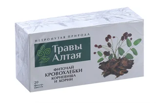 Кровохлебки корневище и корни серии Алтай 1,5 гр 20 шт