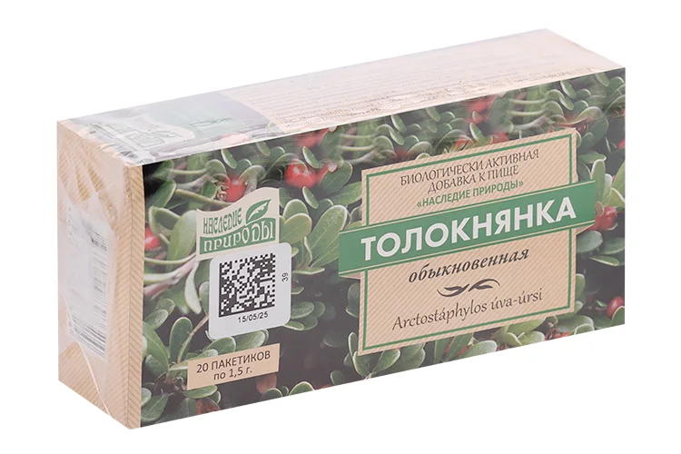 Толокнянка Наследие природы 1,5 гр 20 шт сырье растительное