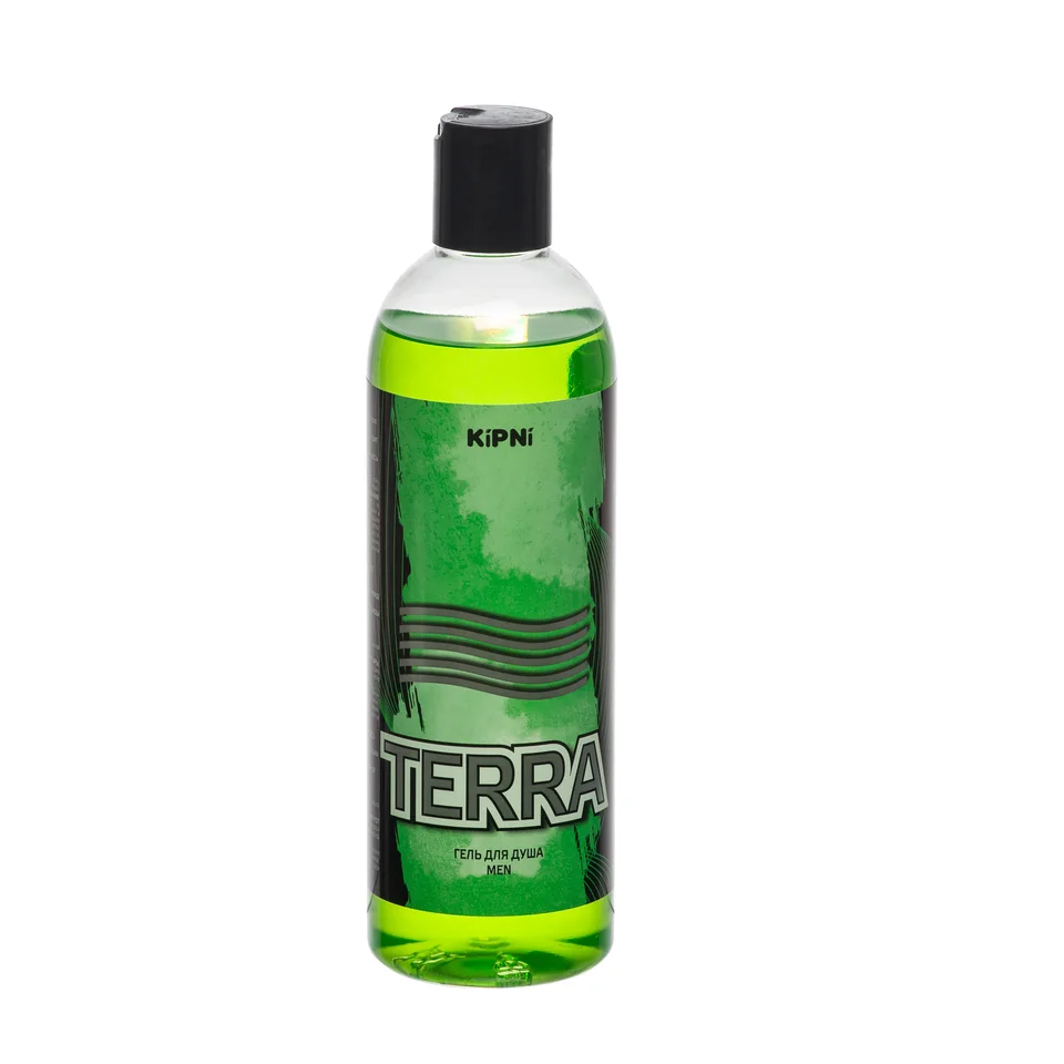 Kipni Гель для душа мужской Terra диск-топ 0,375 л.