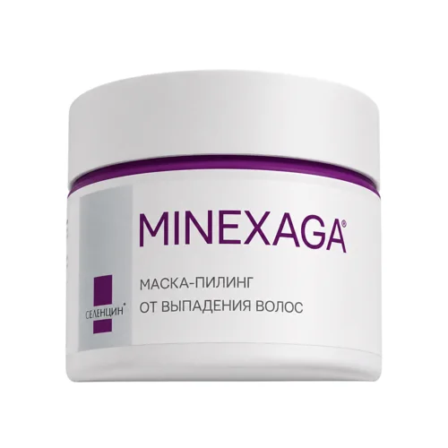 Маска-пилинг Селенцин Minexaga от выпадения волос для кожи головы, 200 мл