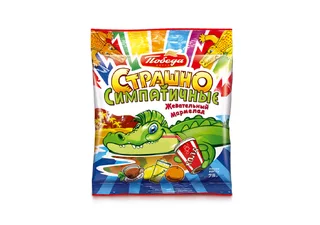 Конфеты желейные Страшно симпатичные, 75 г