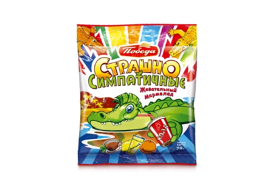 Конфеты желейные Страшно симпатичные, 75 г