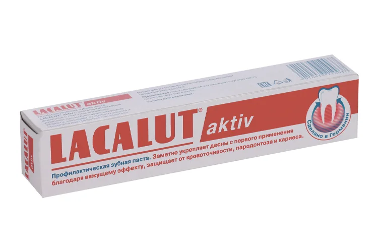 Зубная паста Lacalut aktiv профилактическая 75 мл