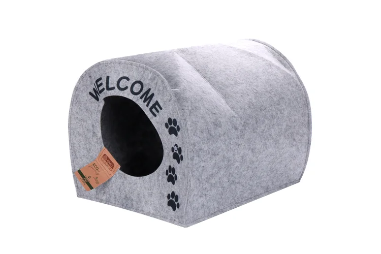 Домик Eva для животных будка welcome войлок 33×33×45 см