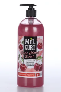 Крем-мыло Milgurt Вишня и черешня в йогурте жид, 860 г