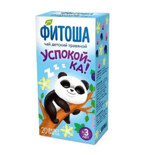 Фитоша Чайный Напиток №4 Успокой-Ка Травяной 1,5 гр Ф/П 20 шт