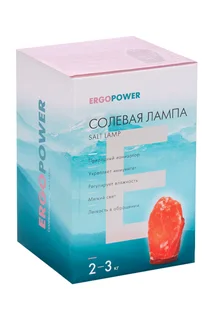 Солевая лампа Ergopower ER 501 220 В 15 Вт 2-3 кг