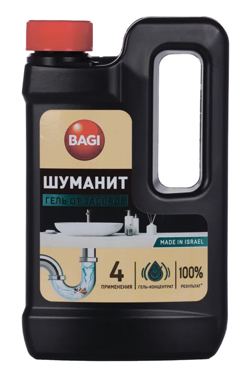 Гель Bagi шуманит от засоров 450 мл