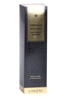 Эмульсия Limoni Premium Syn-Ake для лица с пептидами и змеиным ядом антивозрастная 120 мл