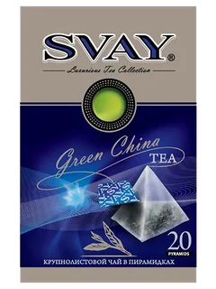 Чай Зеленый Китайский (Green China), 20*2,0 г, Svay