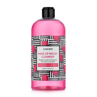 Жидкость Alisa Bon Make Up Brush Cleanser для очищения кистей / спонжей 500 мл