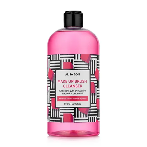 Жидкость Alisa Bon Make Up Brush Cleanser для очищения кистей / спонжей 500 мл