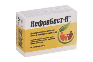 Нефробест-Н 0,42 гр 60 шт капсулы