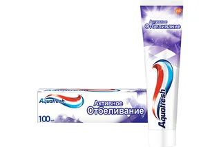 Зубная паста Аквафреш Активное отбеливание 100 мл