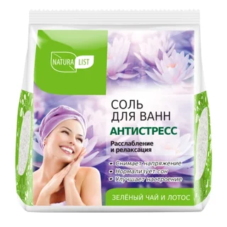 Соль для ванн Naturalist антистресс, 500 г