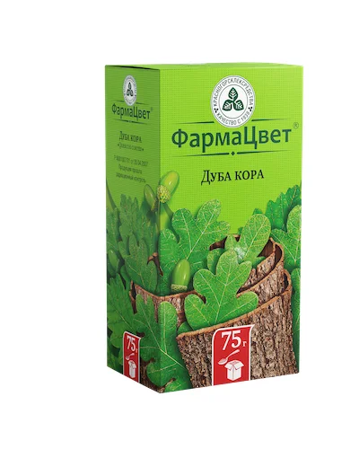 Дуба кора кора 75 г