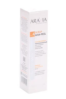 Гель-эксфолиант Aravia Professional для глубокого очищ кожи головы Scalp AHA-Pee 150 мл
