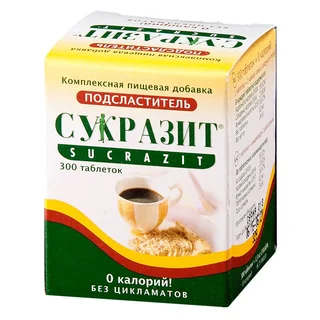 Сукразит заменитель сахара таблетки 300 шт
