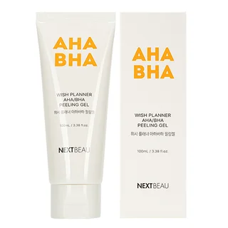 Отшелушивающий пилинг-гель с AHA/BHA кислотами для проблемной кожи 100 мл Nextbeau