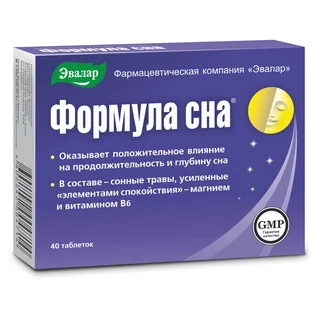 Формула сна 40 шт Эвалар