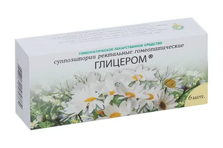 Глицером 6 шт суппозитории ректальные гомеопатические