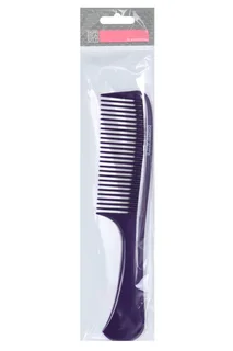 Расческа 22 см Dewal Beauty с ручкой фиолетовая Dbfi6810