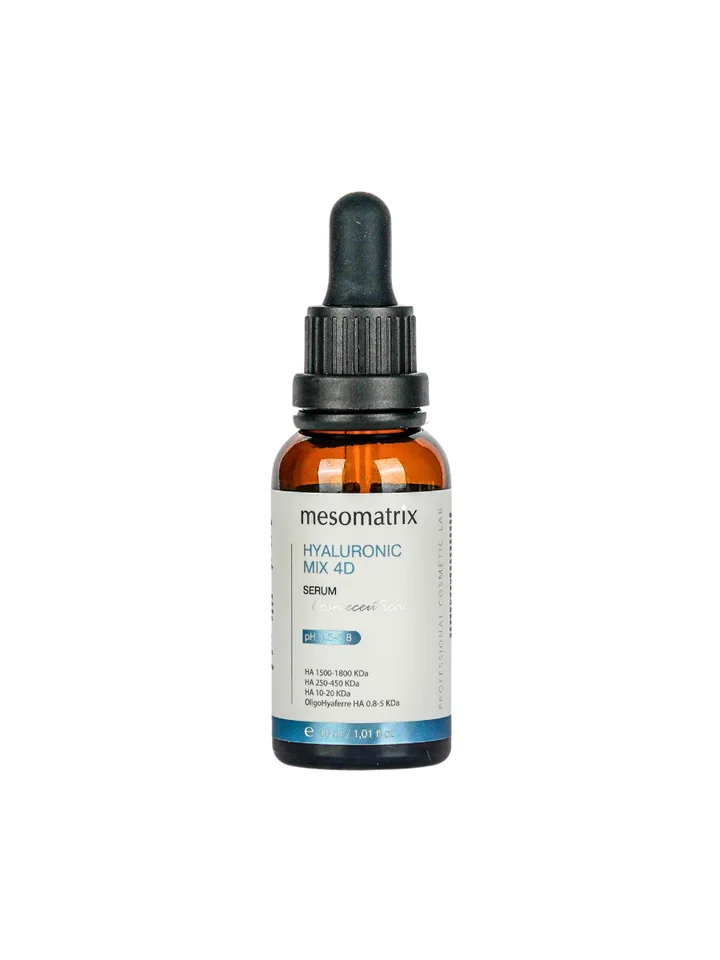 Сыворотка микс четырех видов гиалуроновой кислоты Mesomatrix/Мезоматрикс Hyaluronic MIX 4D 30 мл