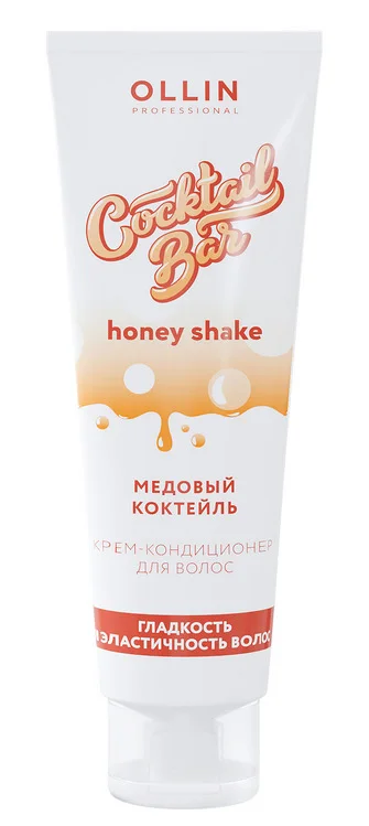 Крем-кондиционер Ollin Cocktail BAR Медовый коктейль гладкость и эластичность волос 250 мл