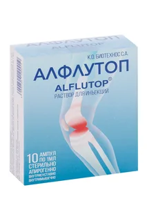 Алфлутоп 1 мл 10 шт раствор для инъекций