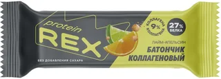 Батончик ProteinRex глазированный лайм-апельсин, 45 г