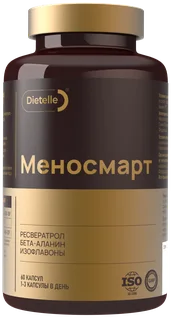 Биологически активная добавка к пище «Dietelle Expert Меносмарт» 60 капсул
