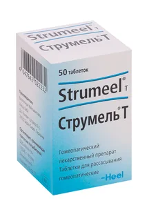 Струмель Т таблетки для рассасывания гомеопатические 50 шт