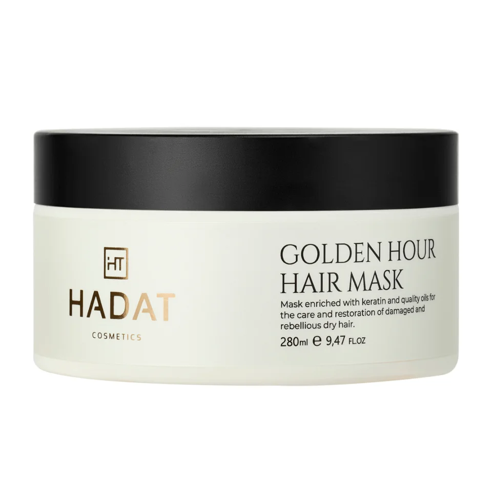 Восстанавливающая маска для волос Golden Hour Hair Mask, 280 мл, Hadat Cosmetics